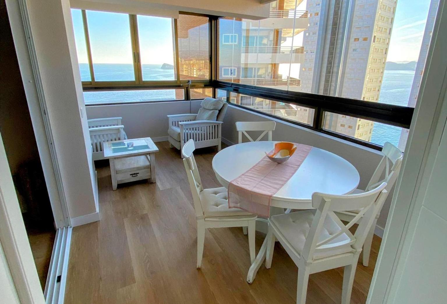 Amazing Panoramic View Trinisol 2 Apartment Benidorm Exterior photo